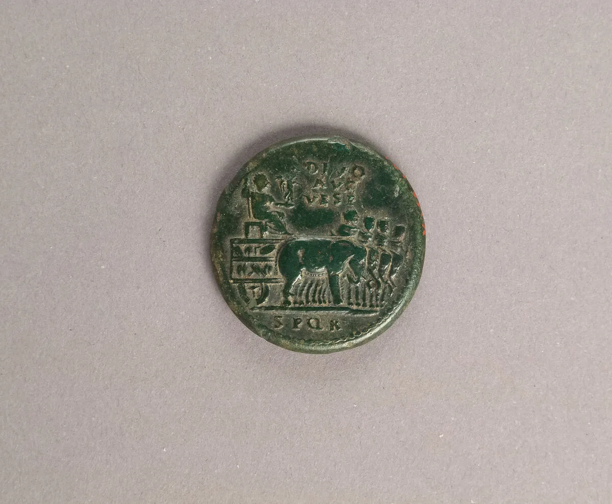 Bronze sestertius of Titus — Unknown