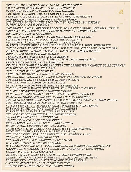 Truisms — Jenny Holzer