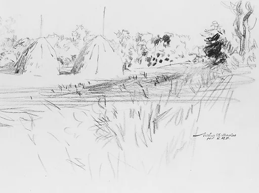 Haystacks in Amagansett, Long Island