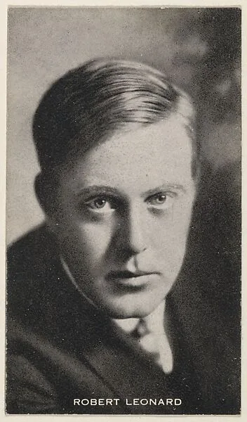 Robert Leonard, from the Black and White Movie Stars series (D1), issued by the E. H. Koester Baking Company — E. H. Koester Baking Company, Baltimore