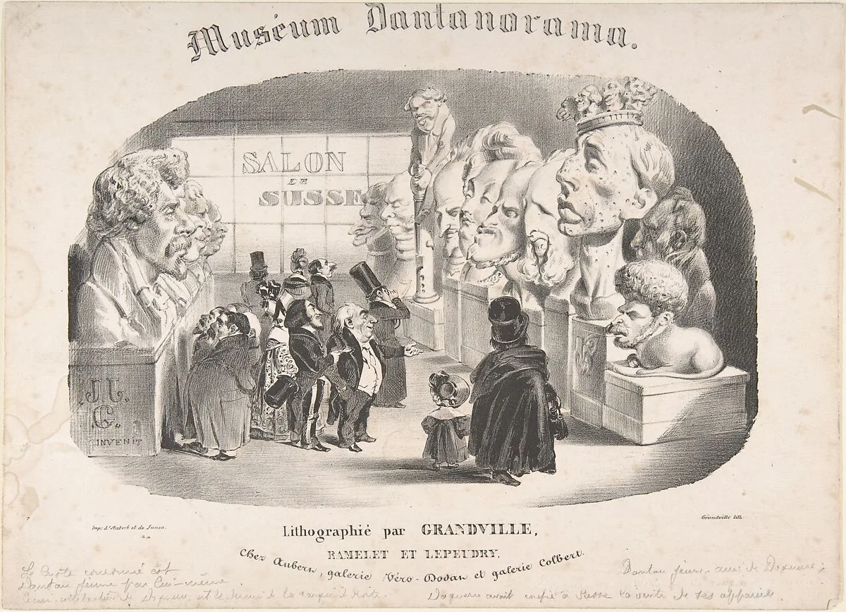 Dantanorama Museum — Aubert|Grandville, Ramelet and Lepeudry|Junca