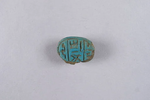 Scarab with Hieroglyphs