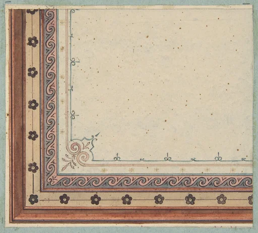 Design for the decoration of a ceiling