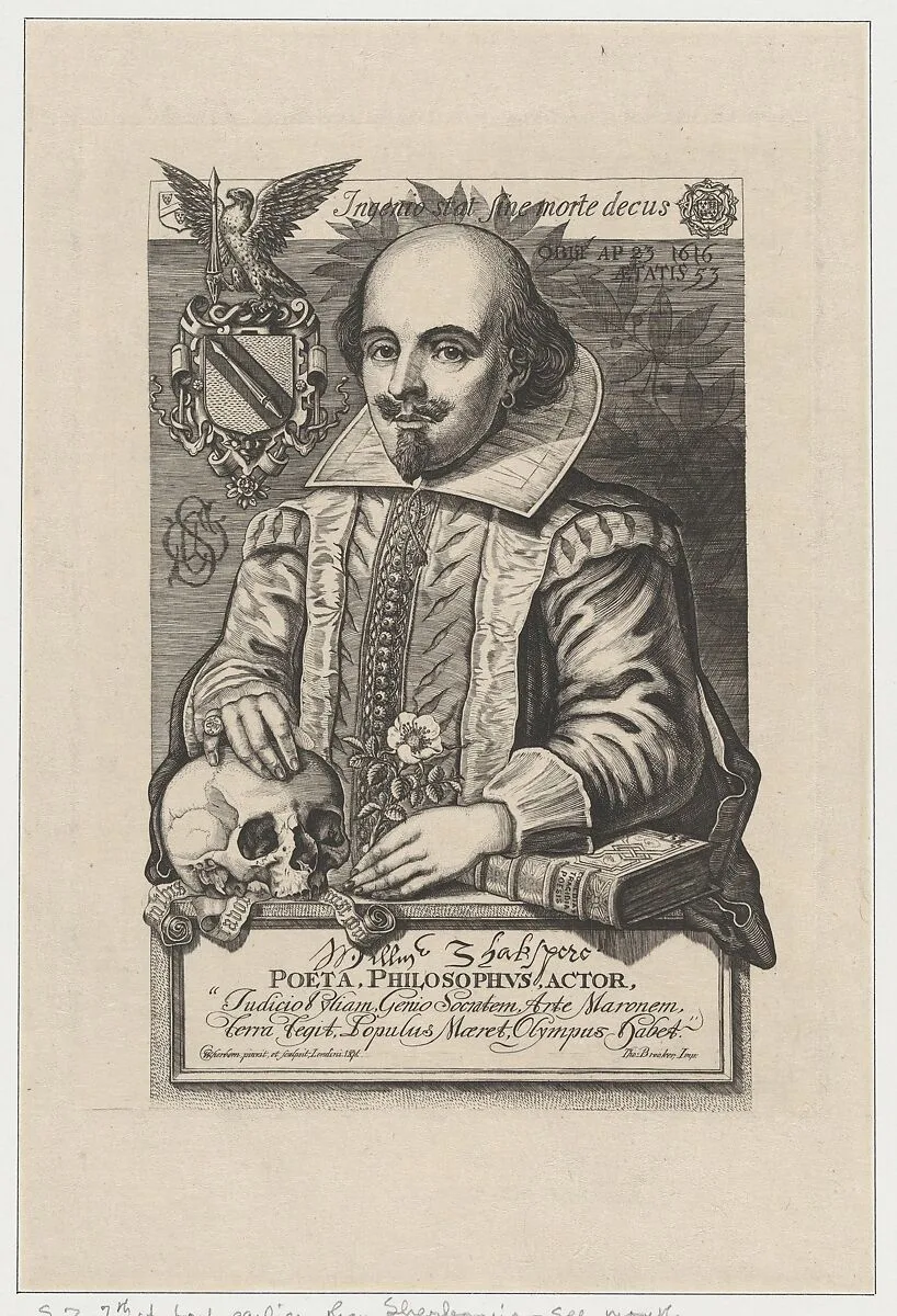 William Shakespeare — William Shakespeare|Charles William Sherborn|Thomas Brooker