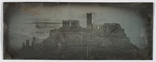 Western Approach to the Acropolis, Athens (49. Athènes. 1842. Acropole. Côté O.)