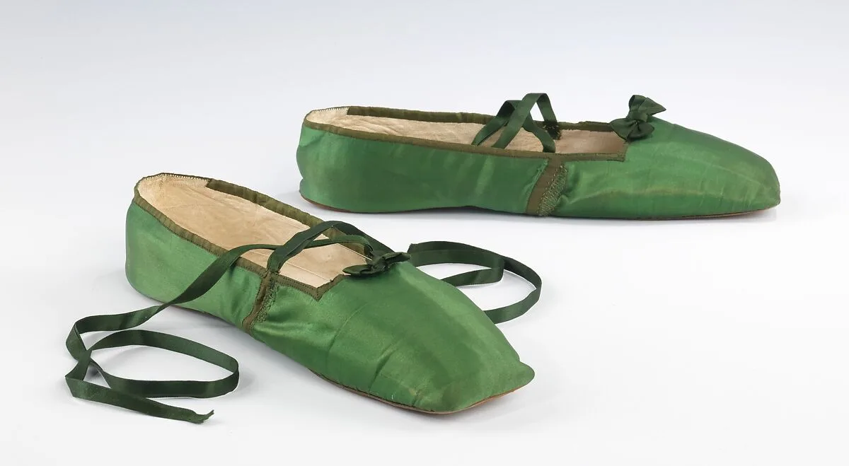 Evening slippers — Unknown