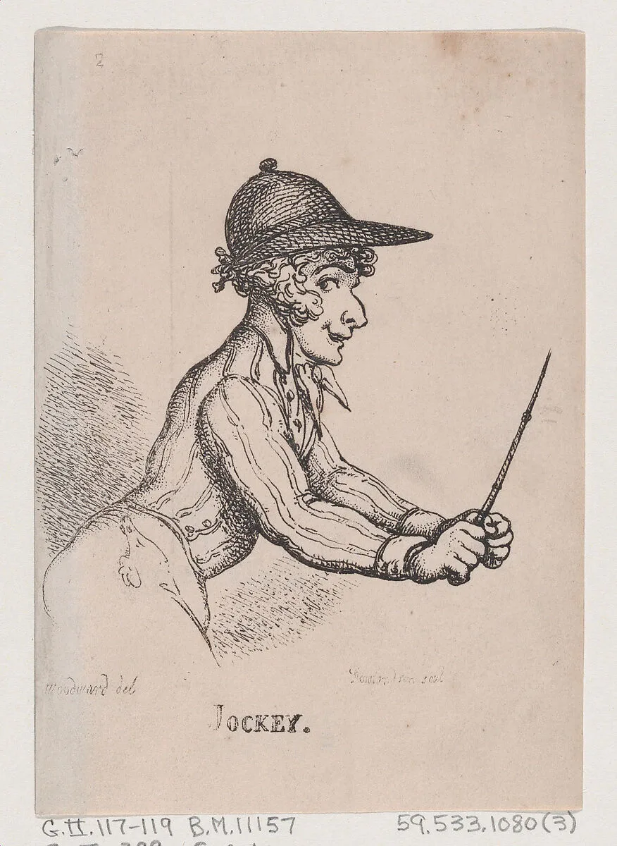 Jockey — Thomas Rowlandson|George Murgatroyd Woodward