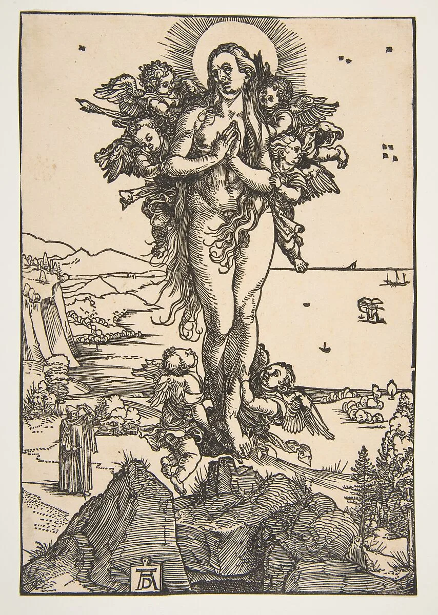 The Elevation of Saint Mary Magdalen — Albrecht Dürer