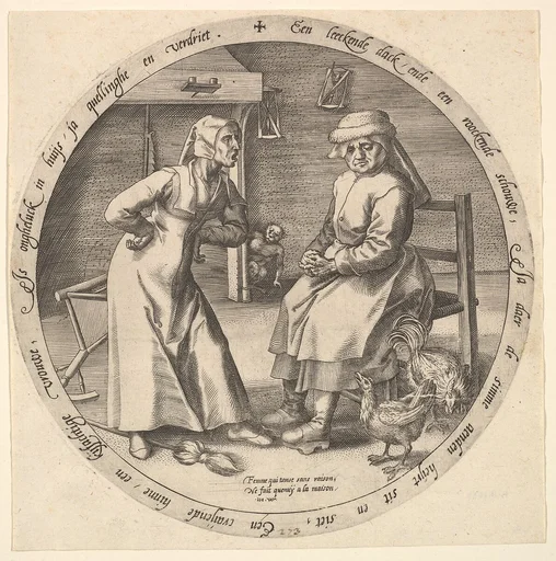 The Scolding Woman and the Cackling Hen