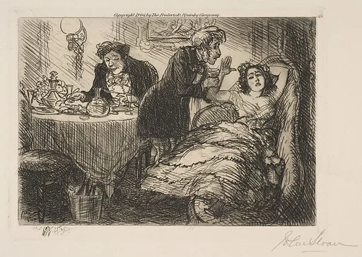 Mademoiselle Zizi Feints at Fainting