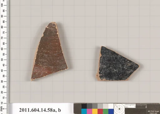 Terracotta fragments of undetermined shapes