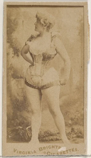 From the Actors and Actresses series (N45, Type 5) for Virginia Brights Cigarettes