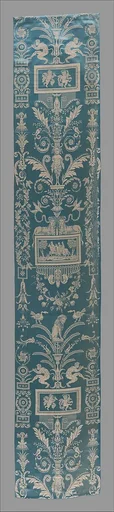 Panel with mythological figures and arabesques