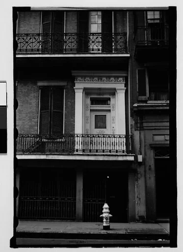[Doorway of Greek Revival Town House, New Orleans, Louisiana]