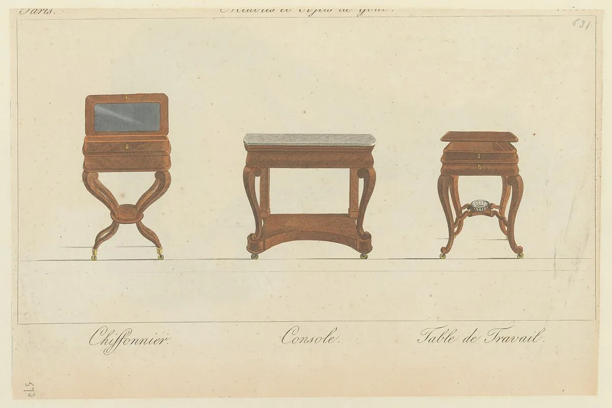 Collection de Meubles et Objets de Goût, vol. 3 — Pierre de La Mésangère|Journal des Dames et des Modes