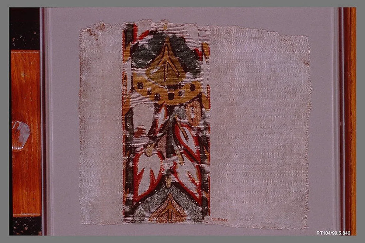 Fragment with a Lotus Band Motif — Unknown