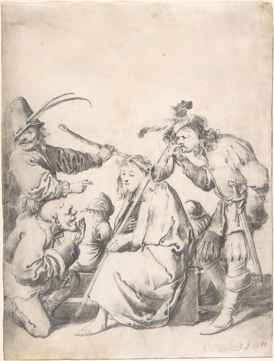 The Mocking of Christ — Pieter Jansz. Quast