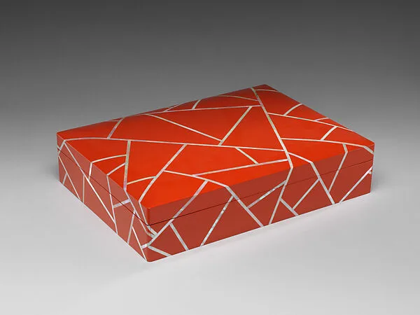 손대현 주칠빙렬무늬 함|孫大鉉 朱漆氷裂文 函|Box with crackle design — Sohn Daehyun