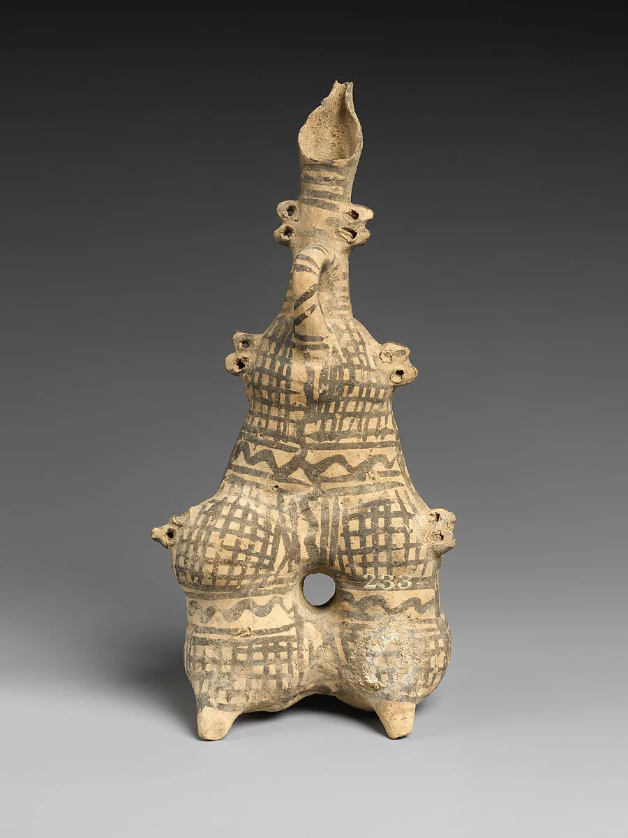 Terracotta composite jug — Unknown