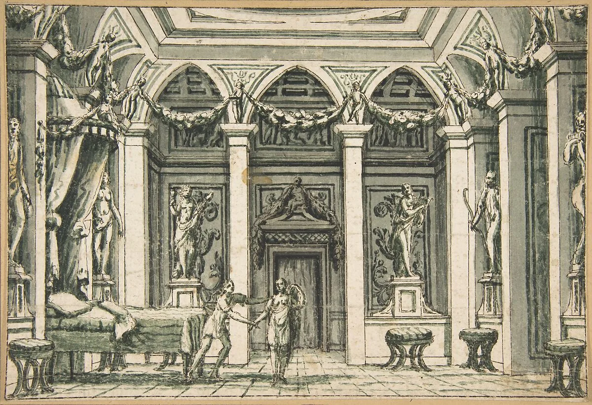 Theater Design — Anonymous, French, 18th century