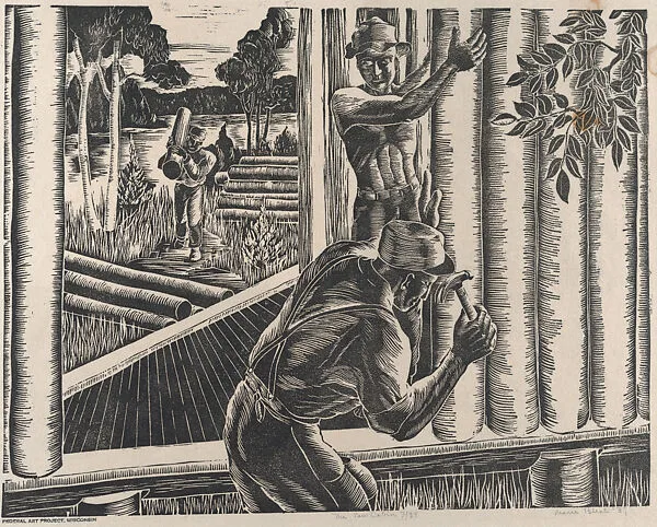 The New Cabin — Marie Bleck|WPA
