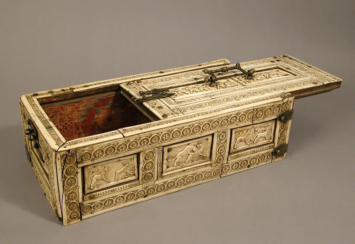 Casket with Erotes and Animals — Unknown
