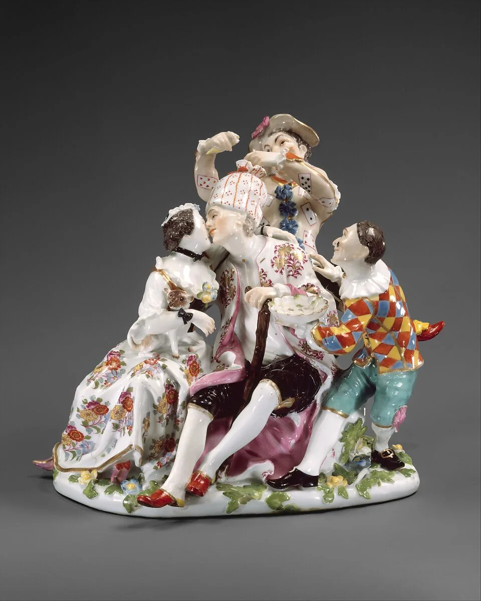 The Deceived Weakling — Meissen Manufactory