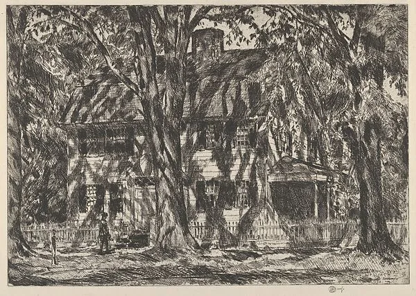 Lion Gardiner House, Easthampton — Childe Hassam