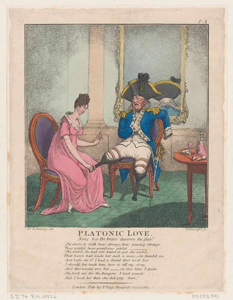 Platonic Love — Henry William Bunbury|Thomas Rowlandson|Thomas Tegg|Sir Henry Edward Bunbury