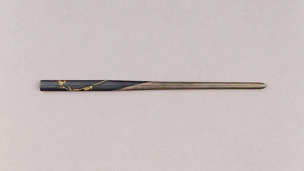 Split Hair Dressing Tool (Kogai) — Unknown