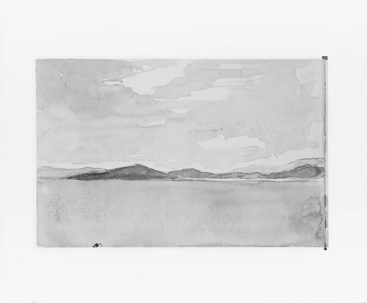 Site of Troy (from Sketchbook) — Mary Newbold Sargent