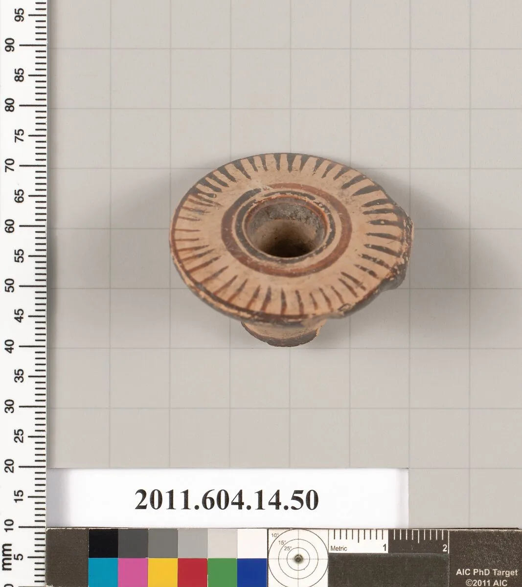 Terracotta fragment of an alabastron? — Unknown