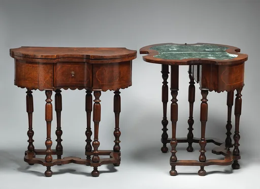 Pair of card tables