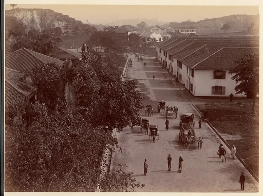 View of the Main Road, Singapore