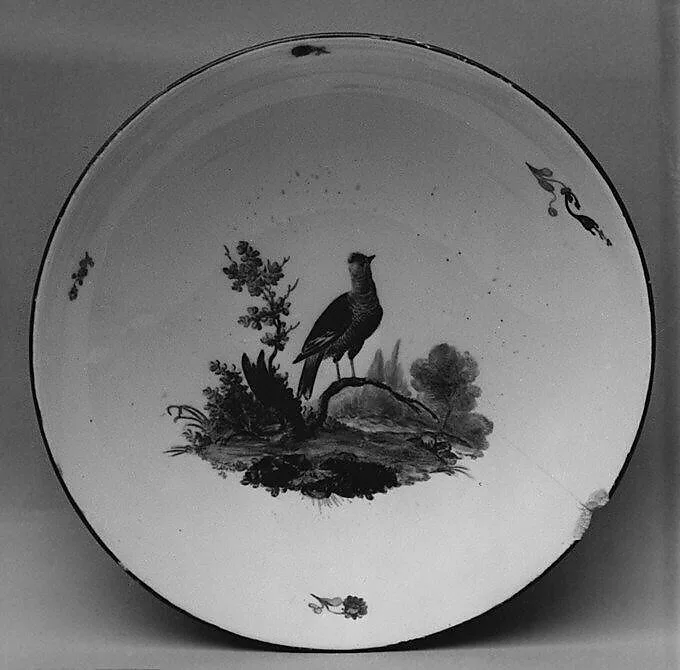 Saucer (part of a service) — Frankenthal Porcelain Manufactory|Karl Theodor period|Adam Bergdoll