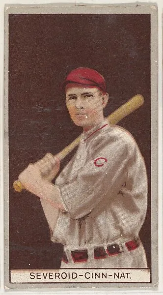 Henry Severoid, Cincinnati, National League, from the Brown Background series (T207) for the American Tobacco Company — American Tobacco Company