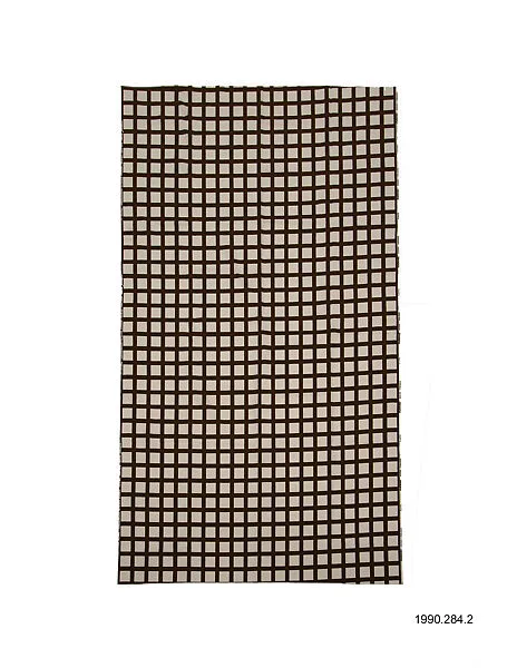 "Ruutu" Textile Sample — Vuokko Eskolin-Nurmesniemi