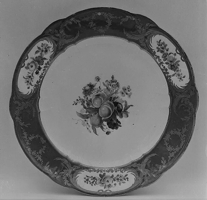 Plate (part of a service) — Sèvres Manufactory|Pierre Massy