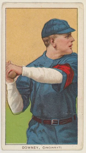 Downey, Cincinnati, National League, from the White Border series (T206) for the American Tobacco Company