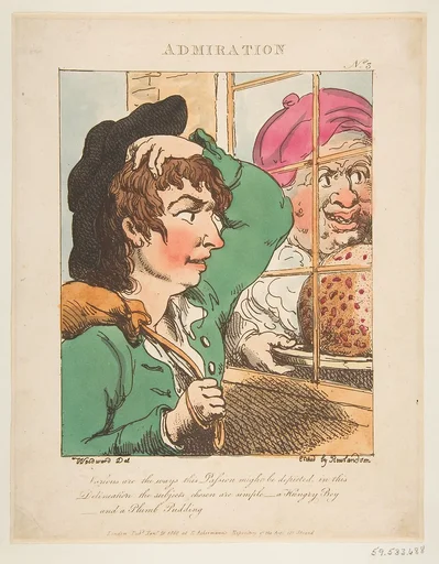 Admiration (Le Brun Travested, or Caricatures of the Passions)