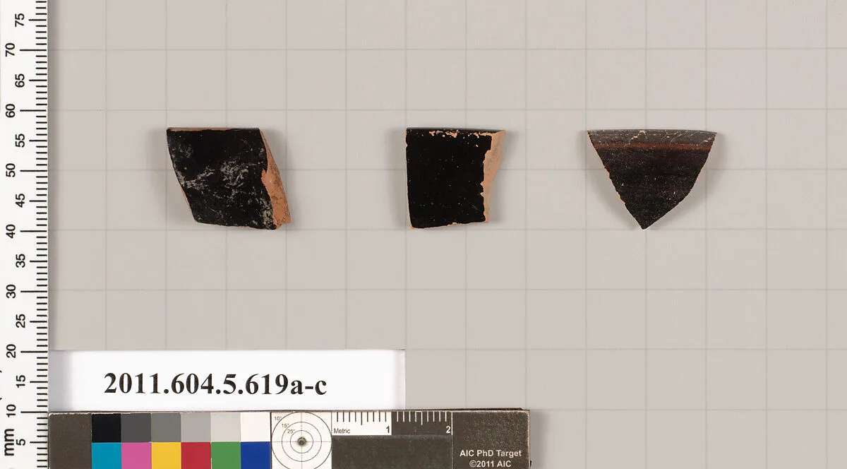 Terracotta rim fragments of kylikes (drinking cups) — Unknown