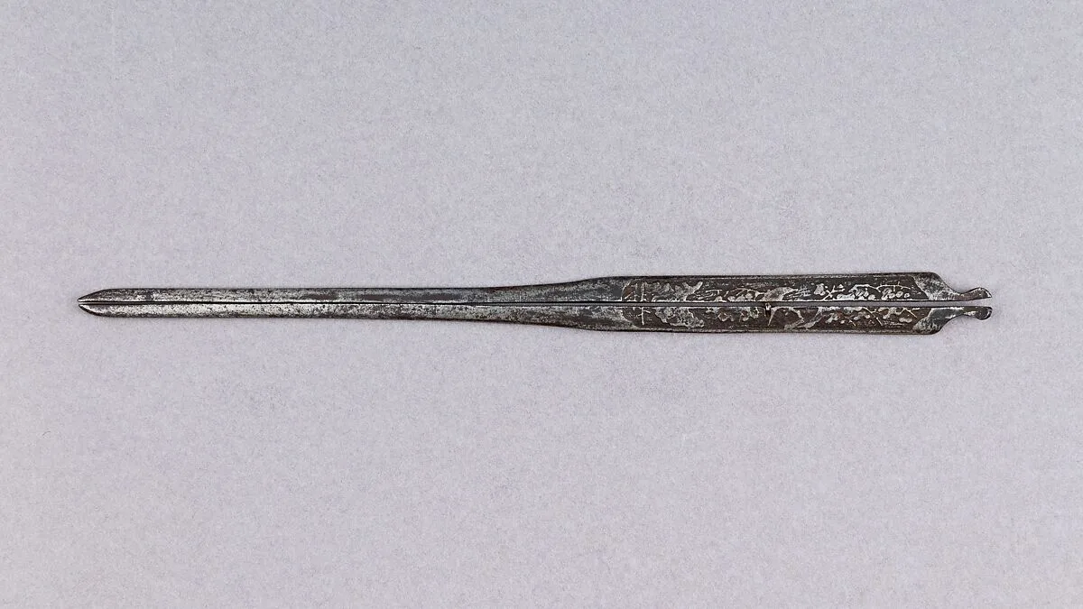 Split Hair Dressing Tool (Kogai) — Unknown