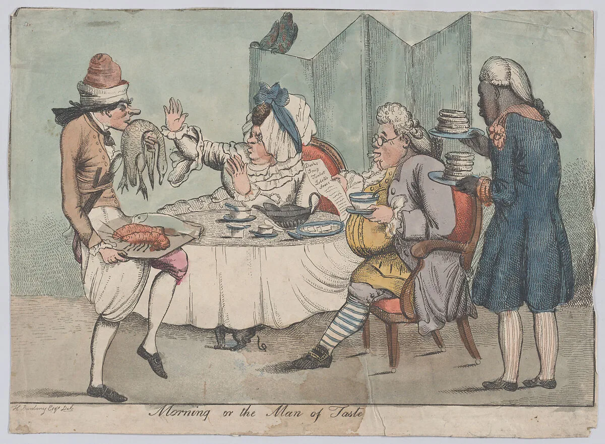 Morning, or, the Man of Taste — Henry William Bunbury