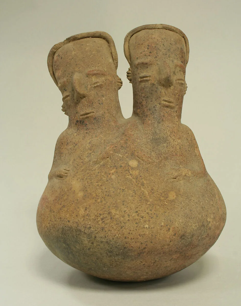 Bottle with Two Heads — Unknown