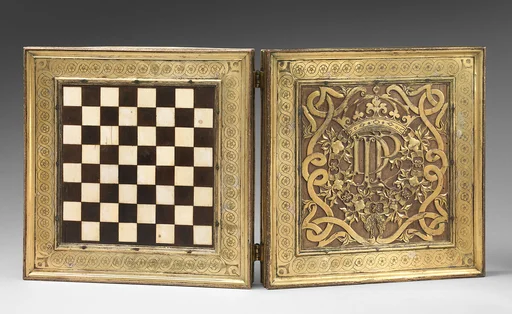 Chess and tric-trac board