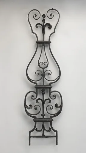 Iron baluster