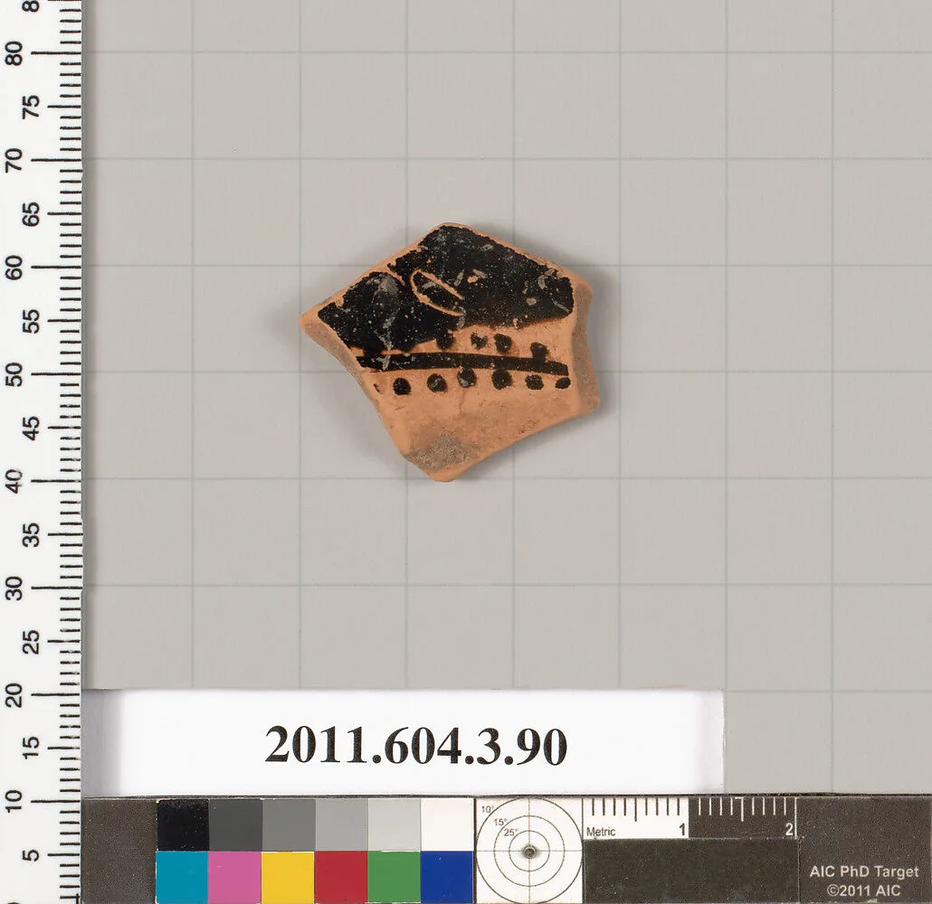 Terracotta fragment of an amphora (jar) — Unknown