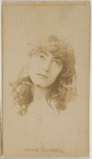 Annie Russell, from the Actors and Actresses series (N45, Type 8) for Virginia Brights Cigarettes