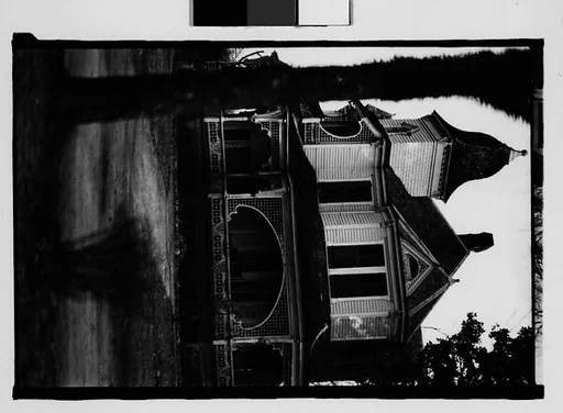 [Queen Anne House with Spindlework Porch, Mobile, Alabama]