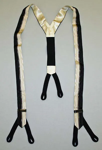 Evening suspenders — Unknown